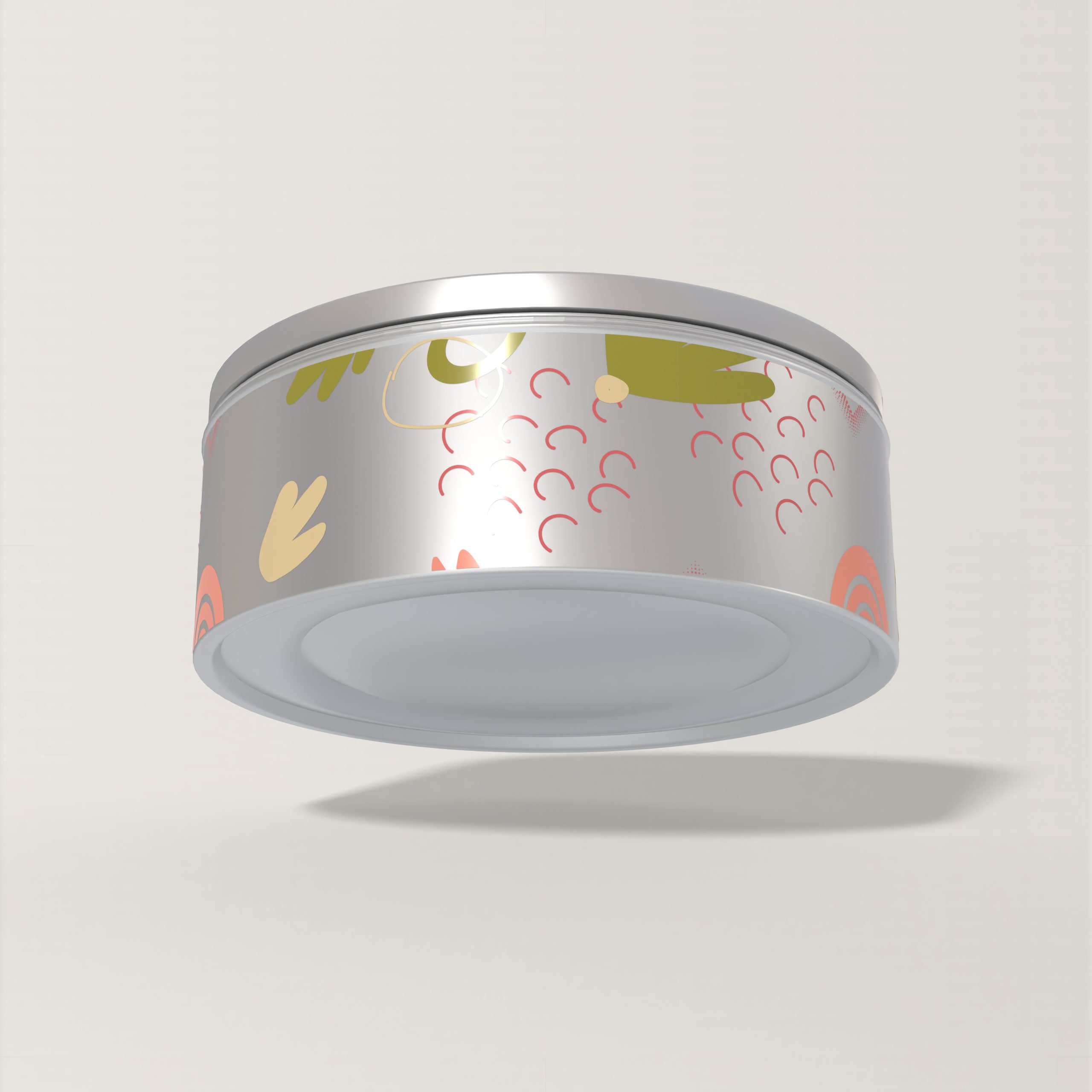 Circular Metal Can - Image 2
