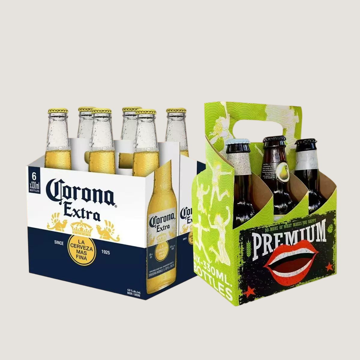 Bottled Beer Carry & Display Box