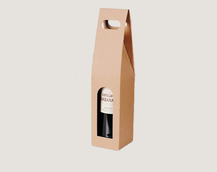 Kraft Wine Packaging Box - Image 3