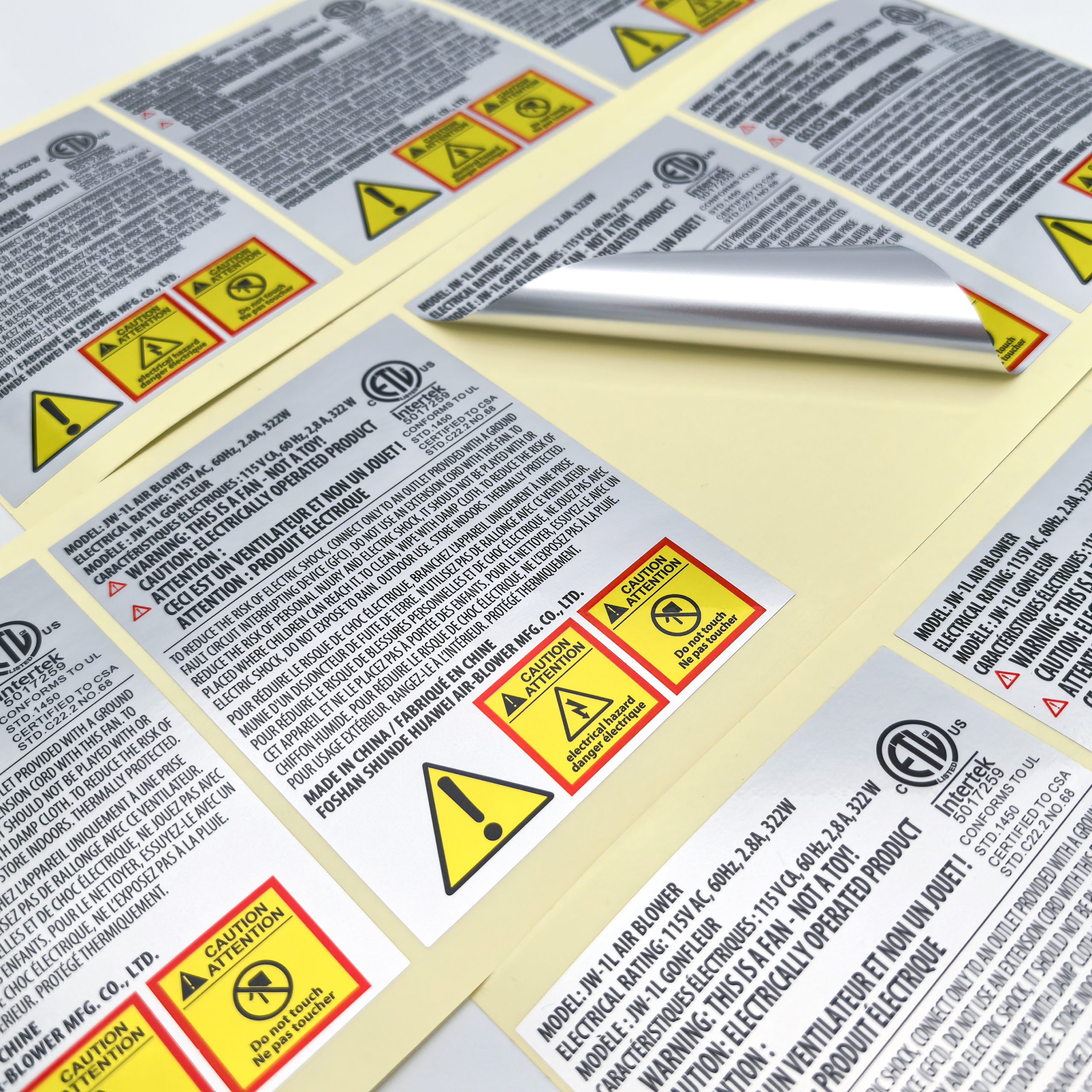 ETL Certification Label - Image 3