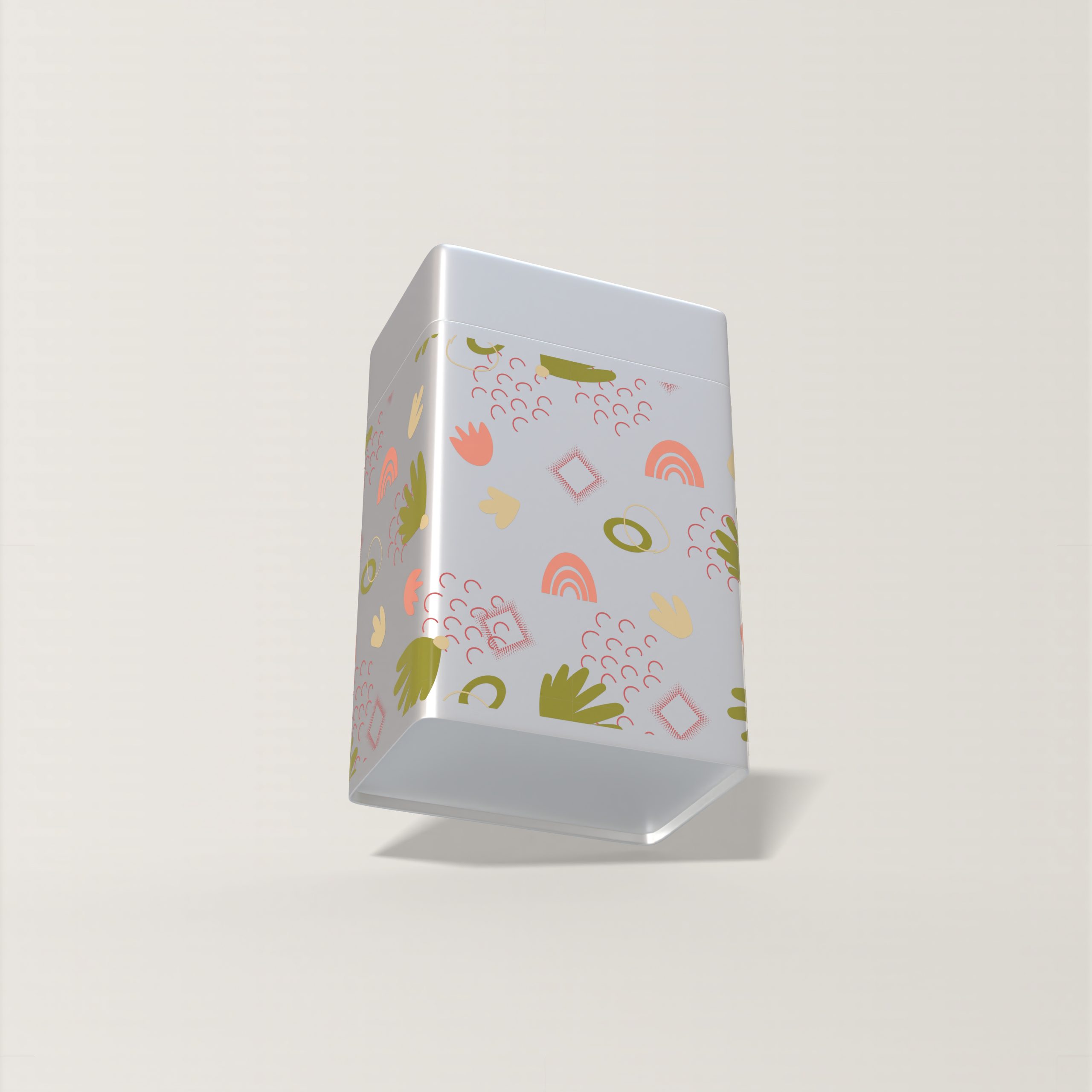 Rectangular Tea Tin - Image 2